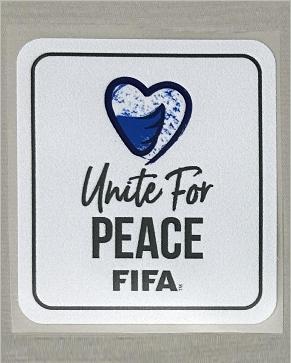 Unite For Peace White Patch (Left Sleeve)